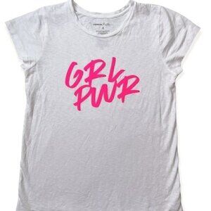 GIRL POWER Express One Eleven Short Sleeve T Women’s M Neon Pink Graphic